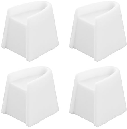 Lutron Skylark Dimmer Switch Knob Replacement, White, 4 Pack