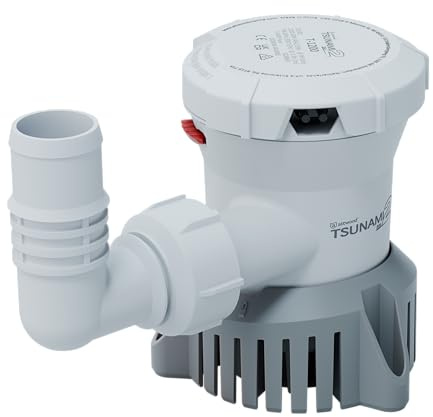 Attwood 5612-7 Tsunami MK2 1200 GPH 12 Volt Thred Manual Bilge Pump