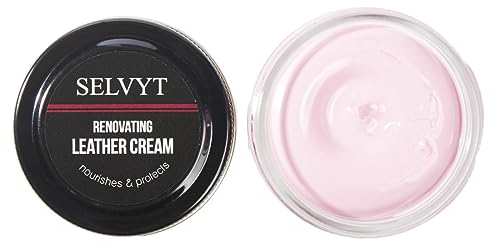 Selvyt Renovating Leather Cream Polish - Nourishes and Protects - (Pink)