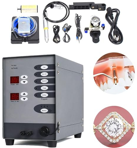 ExoticaBlend Dauerhaftes Schmuckschweißgerät-Set, Punktschweißgerät kann Gold, Aluminium, Titan und Puls-Argon-Lichtbogenschweißgerät für die DIY-Schmuckreparatur schweißen