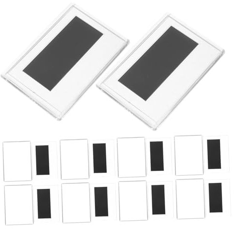 GETAJGHSD Lot De 10 Cadres Photo En Acrylique Pour Réfrigérateur Bureau Cuisine Porte-cartes Design Moderne