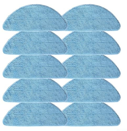 Trapos para robot aspirador Honiture Seleccione 4 o 10 piezas para eliminar la suciedad y el polvo (10 unidades)