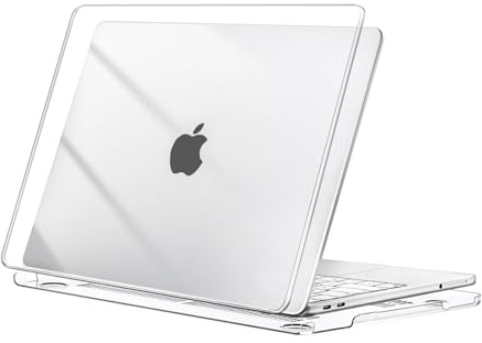 MOSISO Custodia Compatibile con MacBook Neo 13 pollici Cover, Modello A3404 Versione 2026 con Chip A18 Pro, Case Rigida Protettiva Antigraffio, Cristallino