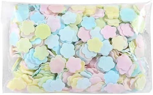 1000 Sheets Colorful Portable Disposable Paper Soap Portable Travel Hiking Washing Hand Bath Toiletry Paper Sheets Confetti Women Kids Soaps,Soap Sheet,Papers Sheet for Travel,Cleansers