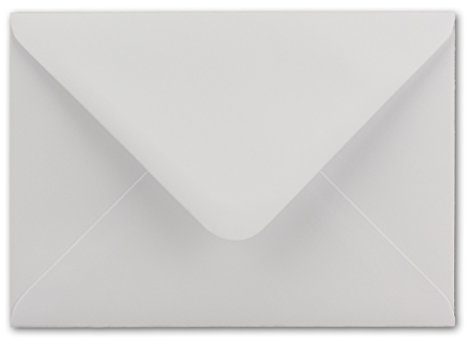 50x Briefumschläge DIN C6-11,4 x 16,2 cm - mit Nassklebung - Farbe: Weiss - Grammatur: 100 Gramm pro m² - Marke: NEUSER PAPIER