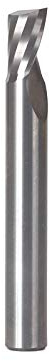 Yonico 31015-SC 1/4-Inch Diameter O Flute Upcut Spiral End Mill CNC Router Bit 1/4-Inch Shank