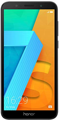 Honor 7S Dual SIM - 16 GB storage - UK Official Device - Black - 13 MP Camera and 5.45 Inch Full View Display (Renewed)