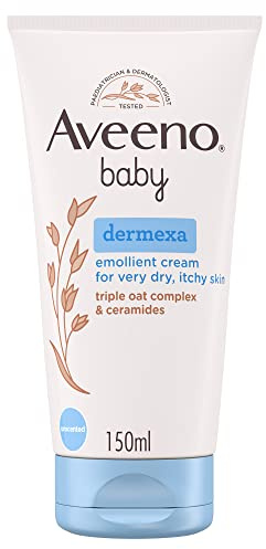 Aveeno Baby Dermexa Emollient Cream Baby Lotion Dry & Itchy Skin (1 x 150ml)