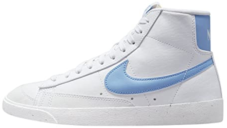 Nike Blazer Mid '77 Jumbo, Herren-Sneaker, Medium, Weiß Blau Universität, 37.5 EU