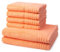 Vossen - Vienna Style Supersoft - 4 X Handtuch 2 X Duschtuch - Im Set - Baumwolle - extrem flauschig (6er Set Apricot)