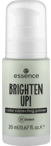 essence BRIGHTEN UP! färgkorrigerande primer Nr. 01 återfuktande (20ml) | Återfuktande, Färgkorrigerande, Lyster-effekt, Priming, Uppfriskande, Passar alla hudtoner, Primer