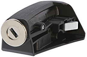 AXA Yamaha Frame Antivol de Batterie pour vélo Mixte, Noir