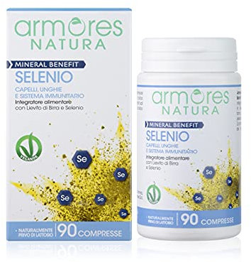 Armores Natura - Armores Mineral Benefit Selenio Integratore Ricostituente 90 Compresse - 943776979