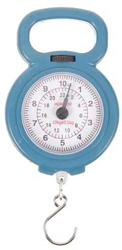 VALICLUD Tragbare Federwaage Handwaage Manuelle Hängewaage Kofferwaage Jagdwaage Reisewaage Fischfangwaage Gewichtswaage Für Lebensmittel Elektronisch Reisen Digitale Waage Plastik (zufällige Farbe)