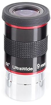 Okular 1,25 Zoll 6/9 m/15/20 mm Monokular-Okular UltraWeitwinkelokular 68 Grad