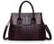 NICOLE & DORIS Taschen Handtaschen designer taschen Krokodil Top umhängetasche luxuriöse ledertasche damen PU Leder Maulbeere