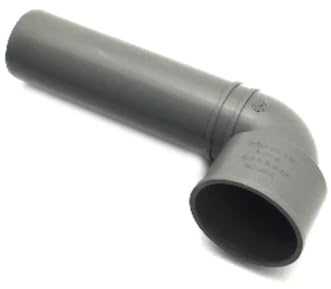 Dianhydro Curva Tecnica prolungata Senza Morsetto HTSW 40/50mm per Tubi di Scarico
