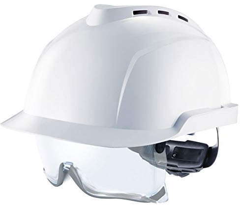 MSA V-Gard 930 Casque de sécurité ventilé Spécifications intégrées Casque rigide à cliquet Blanc