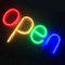 Offenes LED-Neonlichtschild, offenes Zeitzeichen, angetrieben durch USB- oder AAA-Batterie, Anzeige von Kaffeehaus, Bar, Ladenschild, Hotel, Buchhandlung, Restaurant, Bäckereiwanddekoration