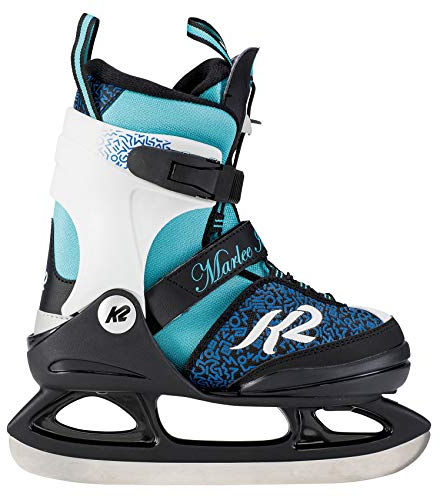 K2 Skates Mädchen Schlittschuhe Marlee Ice, black - blue - light-blue, 25C0020.1.1.L