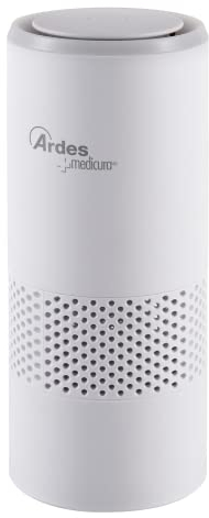 ARDES ARM8P01 Purificador de Aire HANDY Depurador Higienizante Aire Casa, Difusor Aromas Sanificador Purificador Portátil Cable USB, Ionizador Con Filtro de Aire Carbones Activos y Filtro Hepa