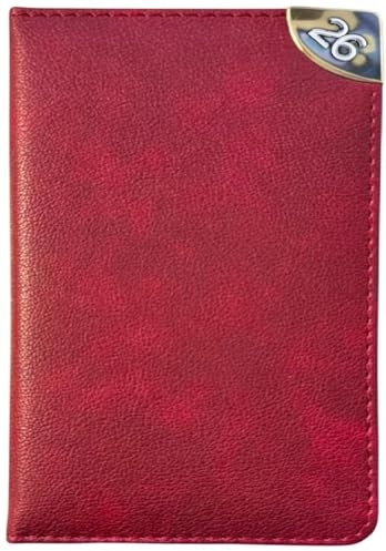 PaulStore 2026 Pocket Week To View Diary D-Range For Home And Office Use (Brown)