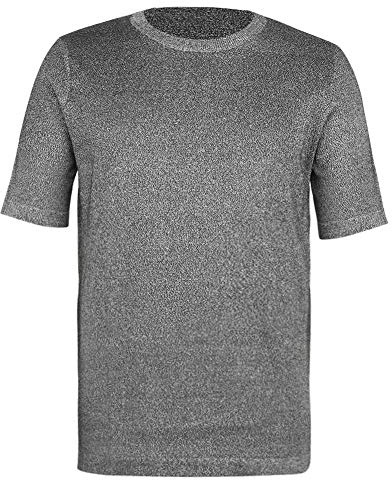 Schnittfeste Kleidung Schnittfeste Kleidung Stichsicheres T-Shirt Sicherheitsschutz Rundhalsausschnitt Top Level 5 Schutz-T-Shirt für Arbeiter in der Metallherstellung(XL)
