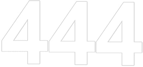 Haobase Pack of 3 Plain White Bin Number 0-9 - Adhesive Waterproof and UV-Resistant Vinyl Stickers - About 12 * 18 cm (4)