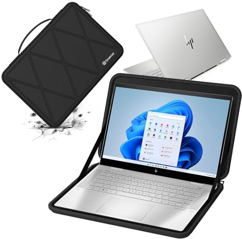 Smatree Hard EVA Protective Sleeve Case Compatible for 15.6 inch HP ENVY X360 15-fh0097nr, for HP Pavilion x360 Convertible-15t-dw400, ENVY-X360 15-ew1047nr Laptop Notebook Bag (X8273)