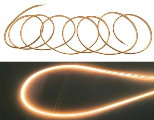 Lumetheus 1200mm LED Filament Strip DC 24V RGBW Color Changing Light Source for Home Decor & DIY Projects - 1 Piece 2200K