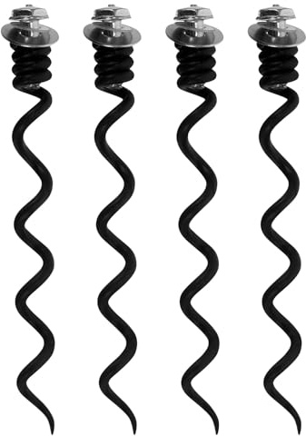 BESPORTBLE 4 Pièces Kit D’Ouvre-Bouteille Spirale de Rechange en Métal pour Tire-Bouchon Embouts Spiralés Polyvalents Compatibles Bouchons de Vin Bière et Soda Accessoire Pratique et