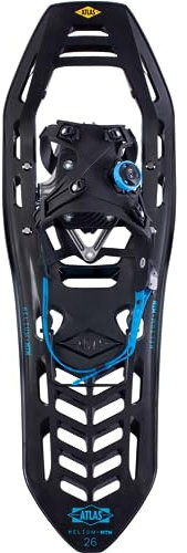 Atlas Snowshoes Helium MTN, svart/blå, 23