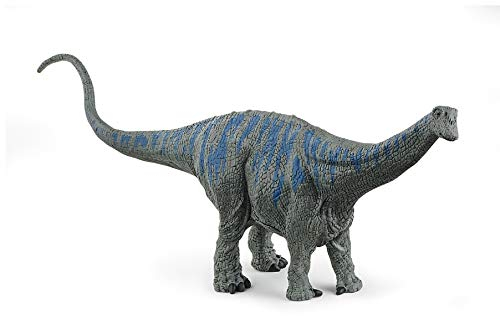 schleich DINOSAURS | Brontosaurus 15027 | detailgetreuer Dino | Dino Spielzeug zum Sammeln | tolles Geschenk für Mädchen und Jungen | schleich Dinosaurier Spielzeug ab 3 Jahre | 33 x 6 x 11 cm