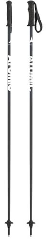 ATOMIC AMT Jr Skistöcke - hochwertiger 3* Aluminium Skistock - ergonomischer JR Griff am Stock - elastische Kids Handschlaufe - Stöcke mit 50mm-Pistenteller