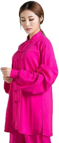 Tai Chi Kleidung Chinesische Kung Fu Kleidung Tai Chi Kleidung Frauen, Männer Unisex Tai Chi Anzug Frauen Männer Kung Fu Uniformen Kampfkunst Primäre Baumwolle Chinoiserie ( Color : #6 , Size : G(3xl)