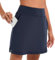 Timuspo Damen Skort Rock für Sport Tennis oder Golf, schnell trocknend, Ultraleicht, weich und stylisch mit 4 Taschen