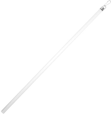 MAGICLULU Varilla De Cortina Acrílica Transparente 12mm x 50cm para Tracción Manual, Barra Portátil Versátil para Ventanas y Puertas Corredizas, Uso Residencial y Hotelero