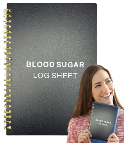 Glukosloggbok Anteckningsblock och Planeringstabell