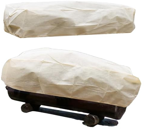 Cubierta Antihielo para Plantas - 2 Unidades de Cubierta Rectangular para Parterres Elevados - Accesorios de Jardinería con Protección contra Lluvia, Frío y Nieve,Maceta Temporada Lluvia y Escarcha