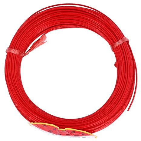 Kelawoly Bobina Rilevatore Loop per Veicoli, Filo di Rame Stagnato con Isolamento in PTFE, Cavo Loop da 0,75 Mm per Controllo Parcheggi, Lunghezza 50 M