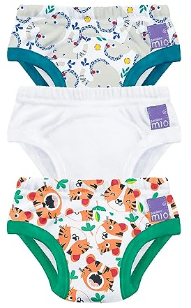 Bambino Mio, revolutionäre Wiederverwendbare Töpfchen-Trainingshose für Jungen und Mädchen, 3er-Packung