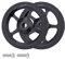 2pcs Faltrad 60mm Easy Rad für Brompton Easywheel Aluminiumlegierung (schwarz)