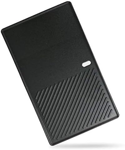 Denmay Plancha de hierro fundido 7637 para Weber Spirit I II E210 E220 S210 S220 (con botones frontales), placa de repuesto (200), 1 unidad