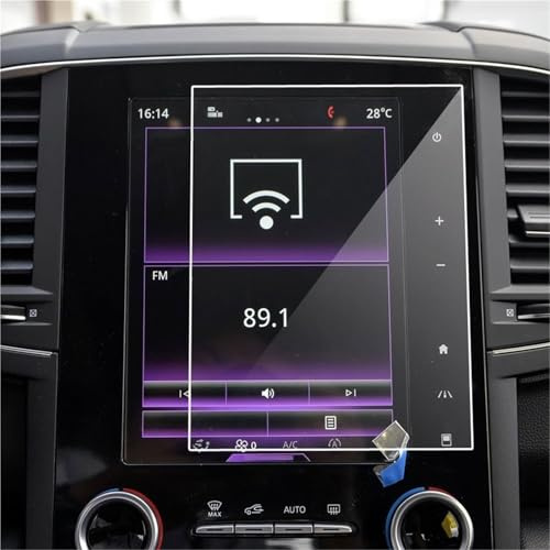 Skärmskydd För Bilnavigering Bilinteriör Härdat Glasfilm För Koleos 2017 2018 2019 Bil HD Navigationsskyddsfilm