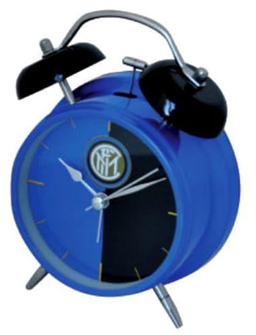 Sveglia Inter Ufficiale a Due Campane | Casalinghi Nerazzurro | Tifoso Calcio - SVEINLD