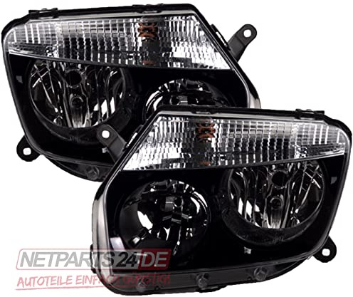 Johns, Scheinwerfer Set Halogen passend für Dacia Duster sch. H7 H1ech ab 10-