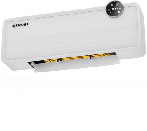 Wall Heater,SAYDSI 1500W Indoor Electric Space Heater for bedroom home room space Up to 1000 sq. ft