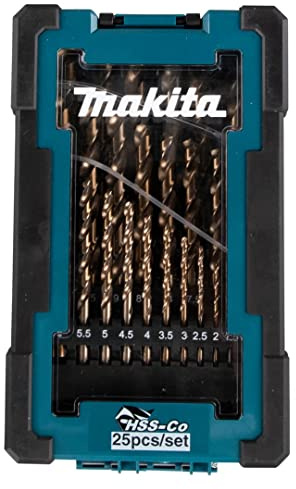 Makita Coffret 25 forets métal HSS-CO MAKITA - D-67577