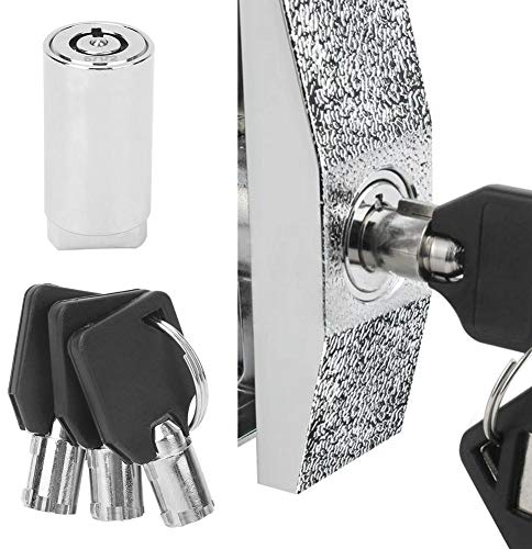 Cerradura de leva tubular, cilindro de cerradura con llave de apertura simple Cerradura de leva tubular para máquina de pinball Taquillas de puerta Armarios Cajones Máquina expendedora de gabin