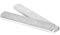 cigemay Chaleco con pesas de acero, 2 placas de acero chapadas para chaleco de peso ajustado, protección ajustable a prueba de herrumbre para la pierna de carga (longitud 15 cm, blanco)